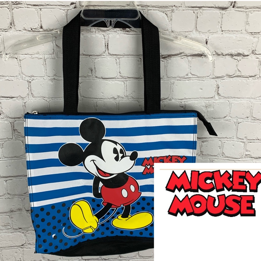 Mickey Mouse Zippered Tote Bag
